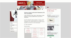 Desktop Screenshot of hno-praxis-reich.de